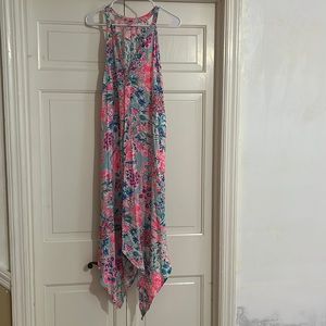 Lilly Pulitzer summer gauze dress. Never worn. Like new condition.